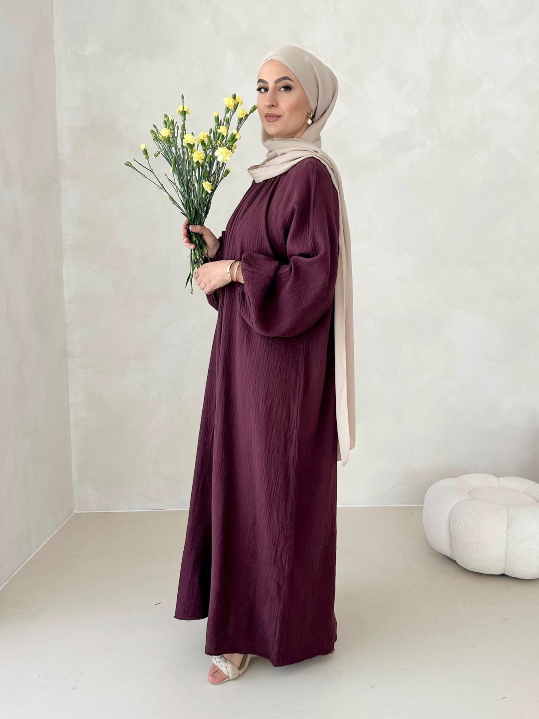 Robe en mousseline