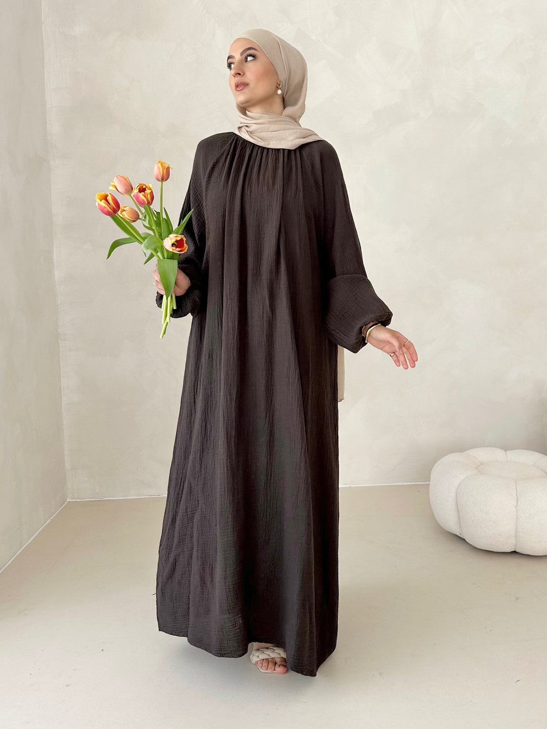 Robe en mousseline